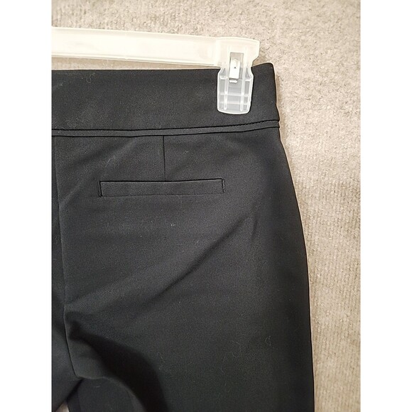 Apt 9 Torie Capri Dress Pants Womens 4 Black Straight Leg Stretch Career NEW - Picture 6 of 10